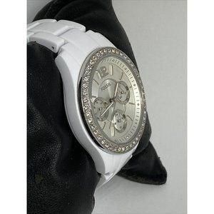 Fossil Stella ES3813 Women's White Resin Analog Di